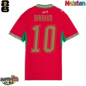Marokko Brahim Diaz #10 Kotipaita Naisten MM-kisat 2026 Lyhythihainen